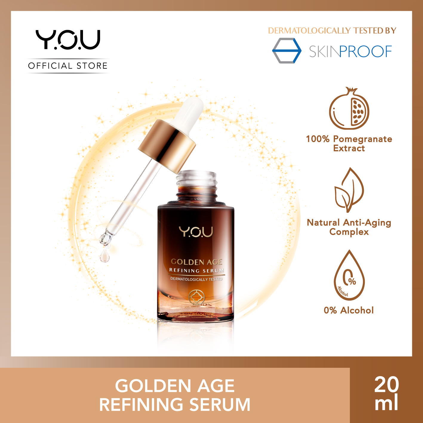 YOU Golden Age Refining Serum 20gr [Skin- Renewal Activator]
