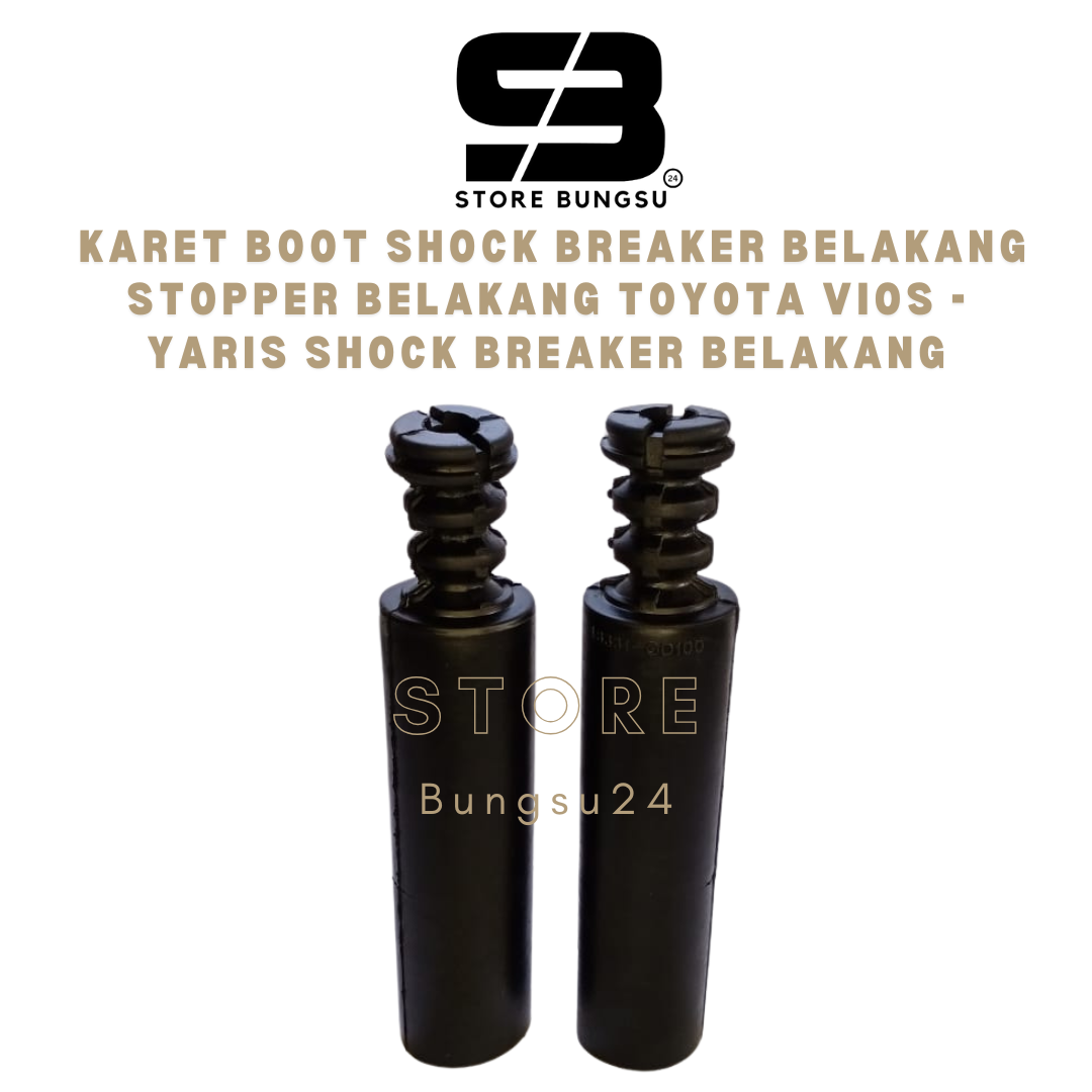 SPAREPART MOBIL karet Boot Shock Breaker Belakang Stopper Belakang TOYOTA VIOS - YARIS SHOCK BREAKER BELAKANG - Aftermarket Harga  45,000 Ringgit*Penghantaran Percuma