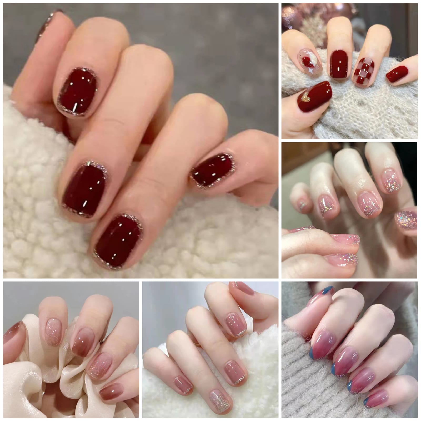 Elegant Minimalist Kuku Nail Set