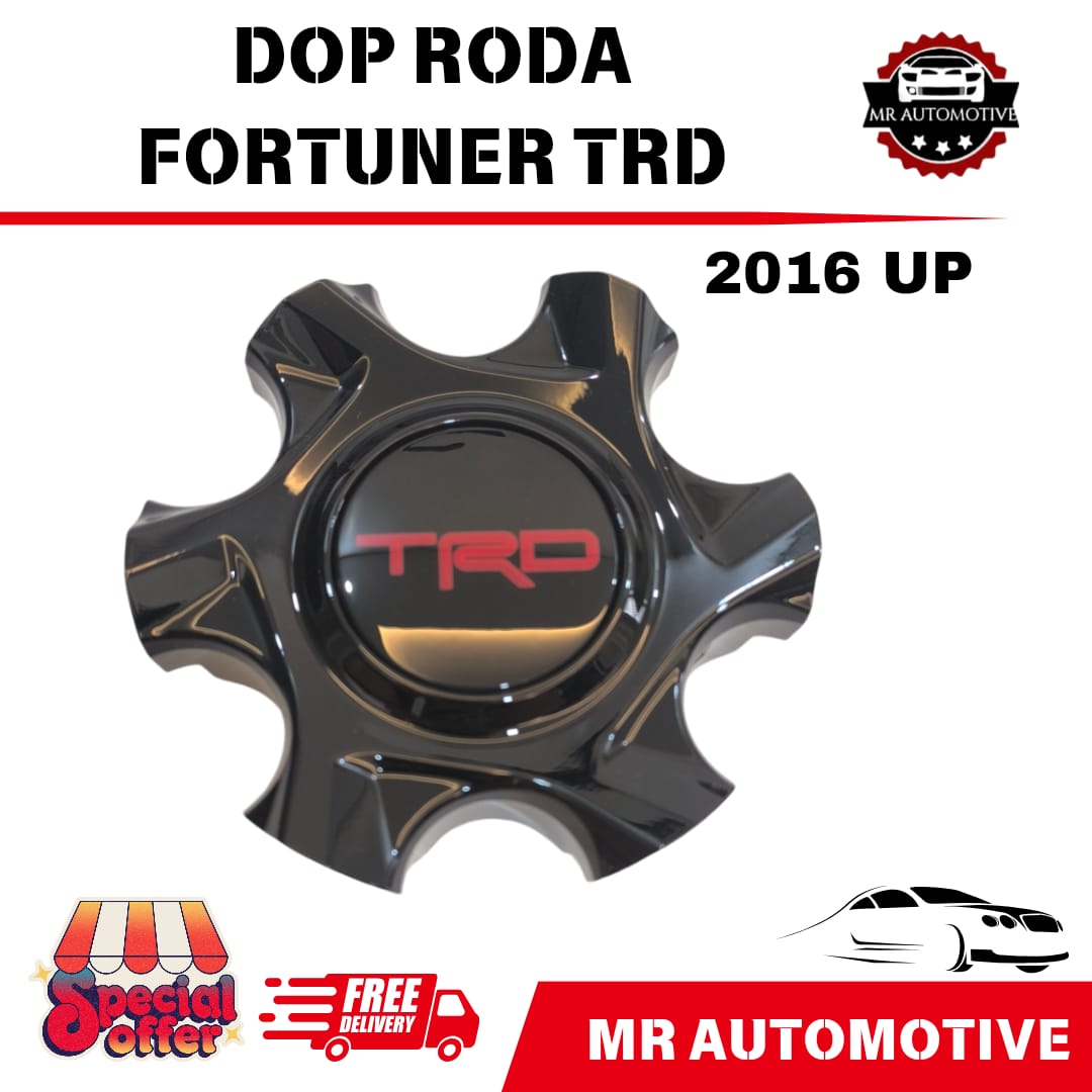 Original Fortuner Vrz Trd 2016 2017 2018 2019 2020 Wheel Hub Caps - Mr Automotive Harga 175,000 rupiah*Gratis Ongkir