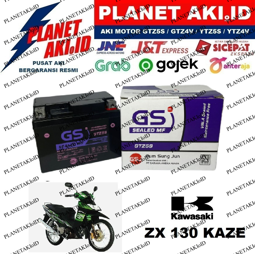 Aki Kawasaki Zx 130 - Jual Aki Kawasaki Zx 130 Terbaru