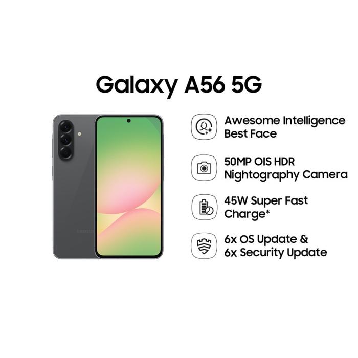Samsung Galaxy A56 5G 8/256GB | 12/256GB 6.7 inch official warranty Harga  5,575,000 Ringgit*Penghantaran Percuma