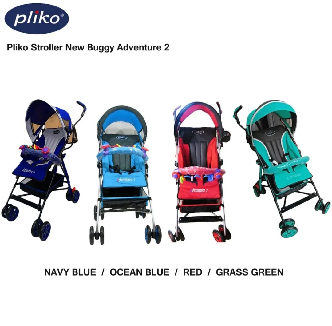 1st Step Jet Stroller/Pram With Point Safety Harness And Adjustable Handles Navy Blue sites