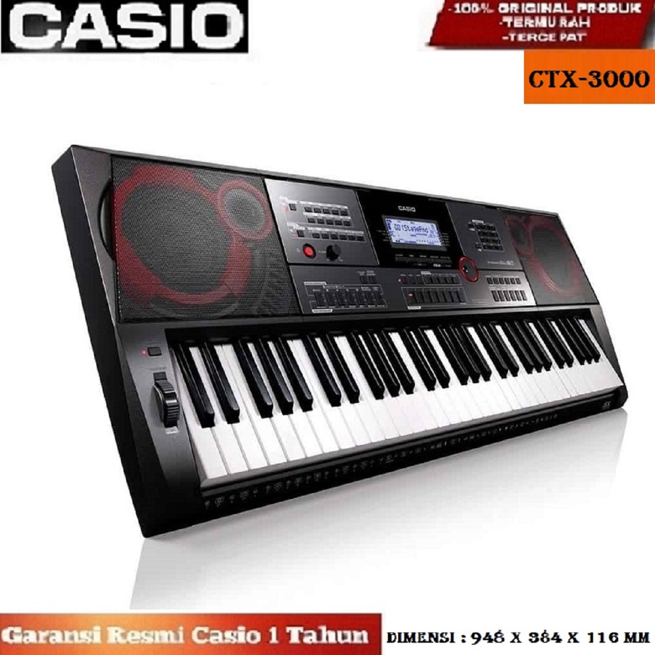 Keyboard Piano Casio CTX 3000 Stand Tas CT X3000 CTX3000 Garansi resmi 1 Tahun Lazada Indonesia