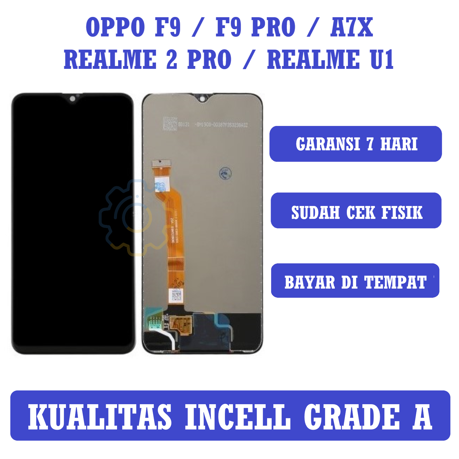 lcd hp oppo f9 pro