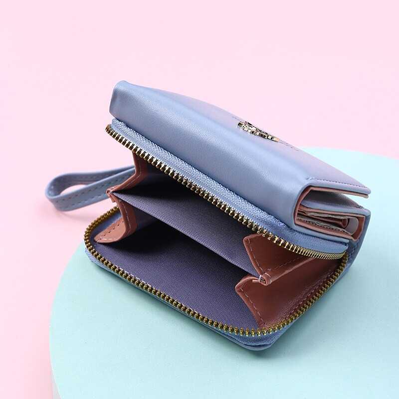 Lazada Indonesia - COD – Teayy Dompet Wanita Korea Fashion Purse Wallet – L-066T