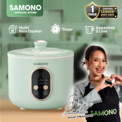 Samono electric pot multi cooker capacity 2L ceramic coating SW-DG03 1 year warranty
