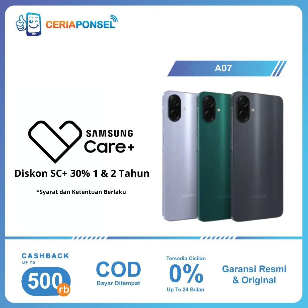 Samsung Galaxy A07 4g 4/64Gb, 4/128Gb Helio G99 50Mp 5000Mah | Official Sein Guarantee 1 Year Giá 1,297,000 Đồng*Miễn phí vận chuyển