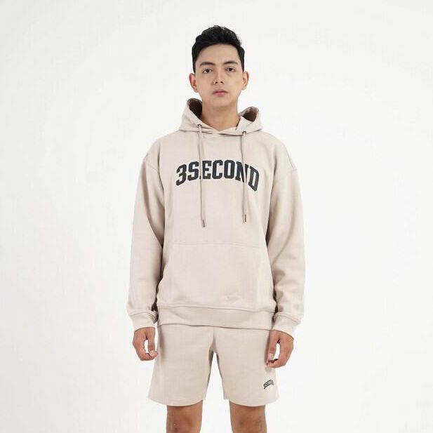 3Second Jaket Pria Hoodie Katun Houdini OL-C160924 - Merek 3SECOND Harga 249,000 rupiah*Gratis Ongkir
