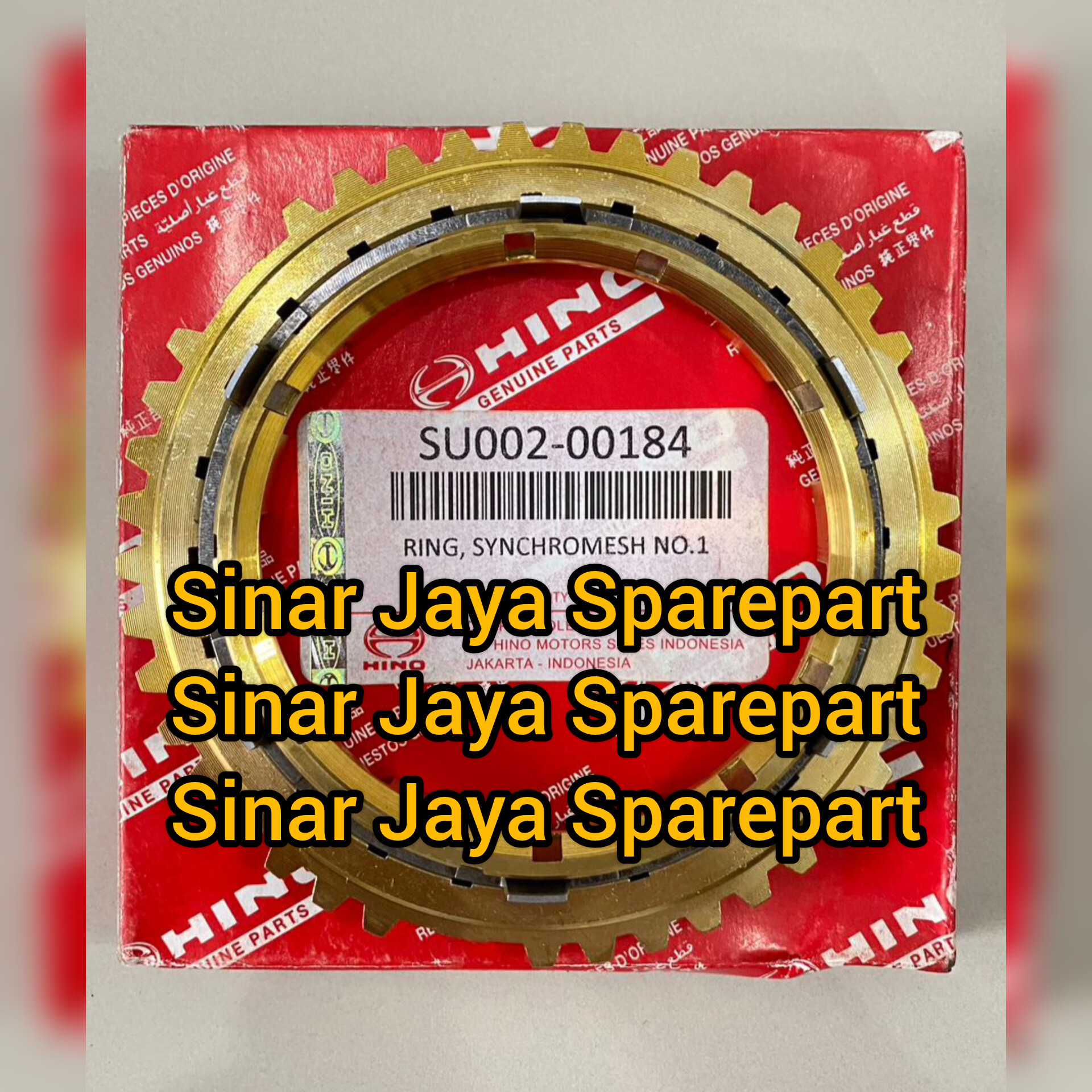 Ring Set Sinkromis Gigi 3 Toyota Dyna 140HT 140GT Hino Dutro 140HT 140GT SU002-00184 Harga 2,300,000 rupiah*Gratis Ongkir