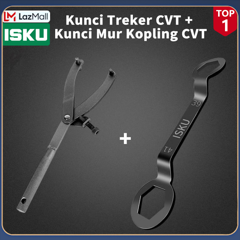 ISKU Paket Set 2pcs Penahan Kopling + Kunci CVT 39x41 Motor Matic Treker CVT Flying Wheel Harga 109,000 rupiah*Gratis Ongkir