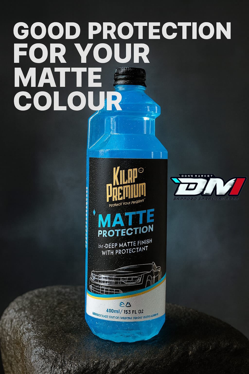 Matte protection by premium gloss | body matte treatment of motorcycles, cars and helmets | taro leaf effect Harga 47,000 rupiah*Gratis Ongkir