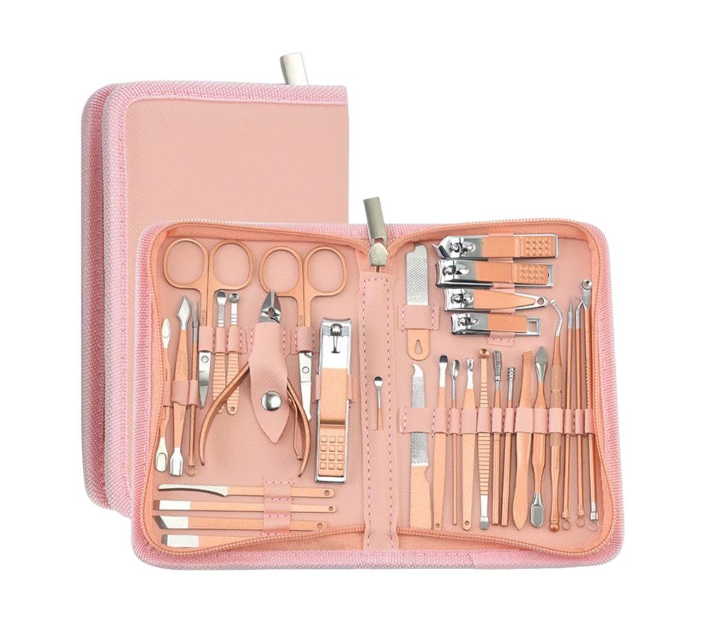 Manicure pedicure set full set manicure set 32 in 1 Nail Care Tools 1 set of 32PCs