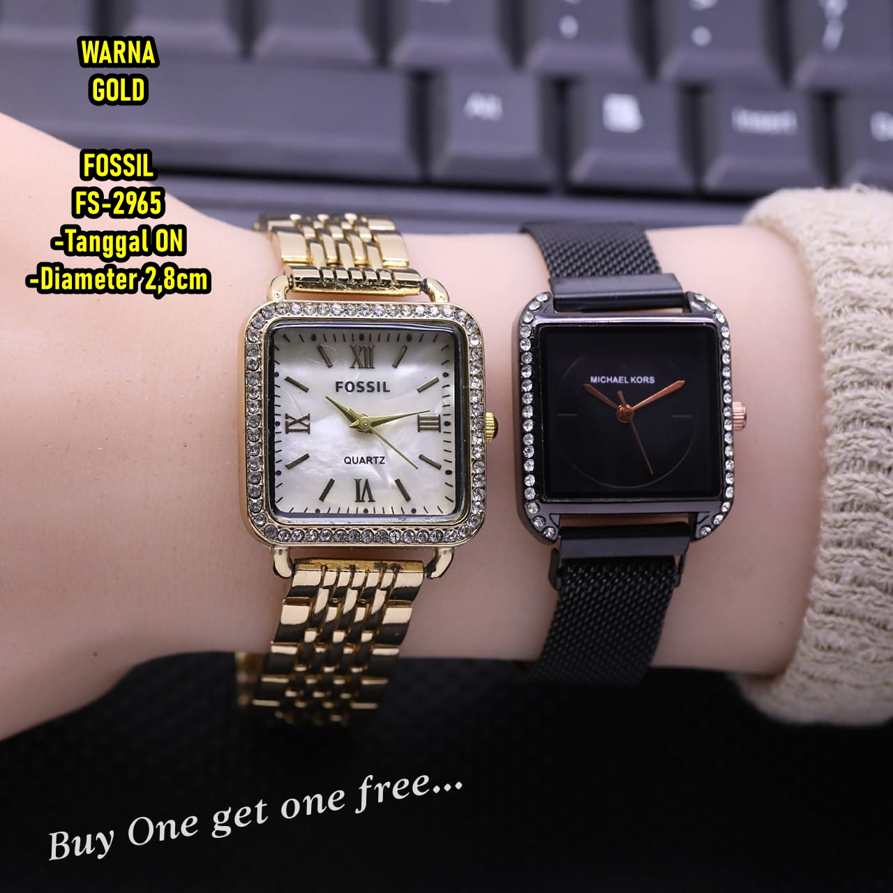 JAM TANGAN WANITA FOSSIL RANTAI SEMPREM 