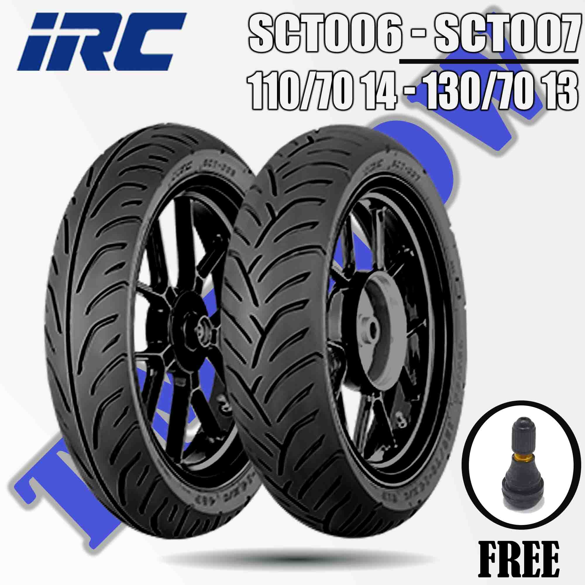 Paket Ban Motor PCX 160 IRC SCT005F 110/80 R14 - SS560R 130/70 R13