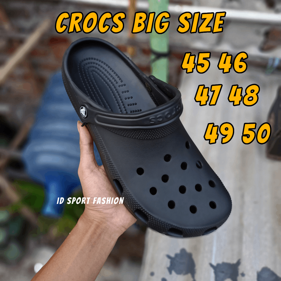 CROCS Sandal Big Size 44 45 46 47 48 49 Ukuran Jumbo Pria Wanita