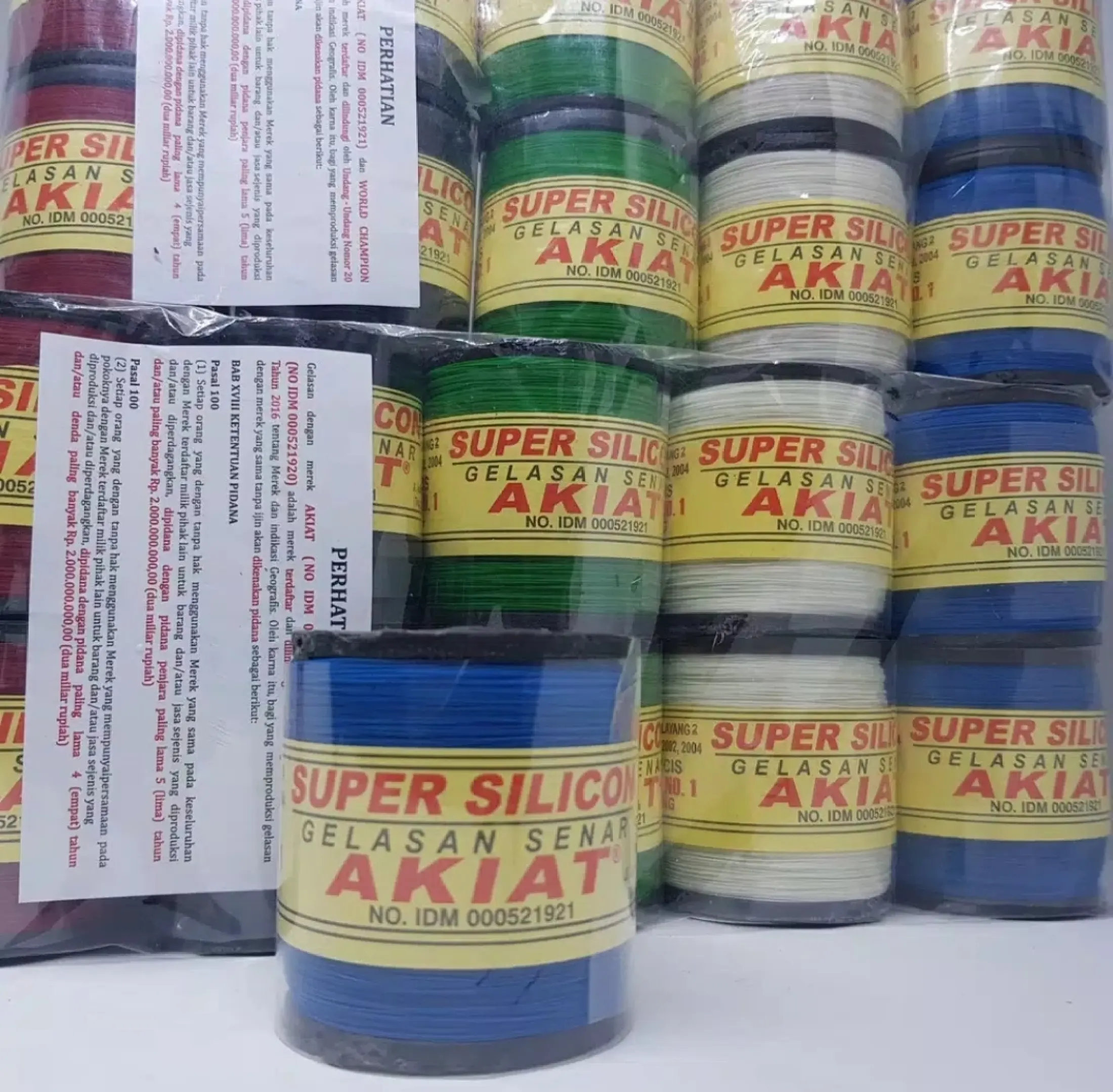 Senar Benang Gelasan Layangan Merk Akiat 022super Silicon Bandung Asli Gelasan Layangan Lazada Indonesia