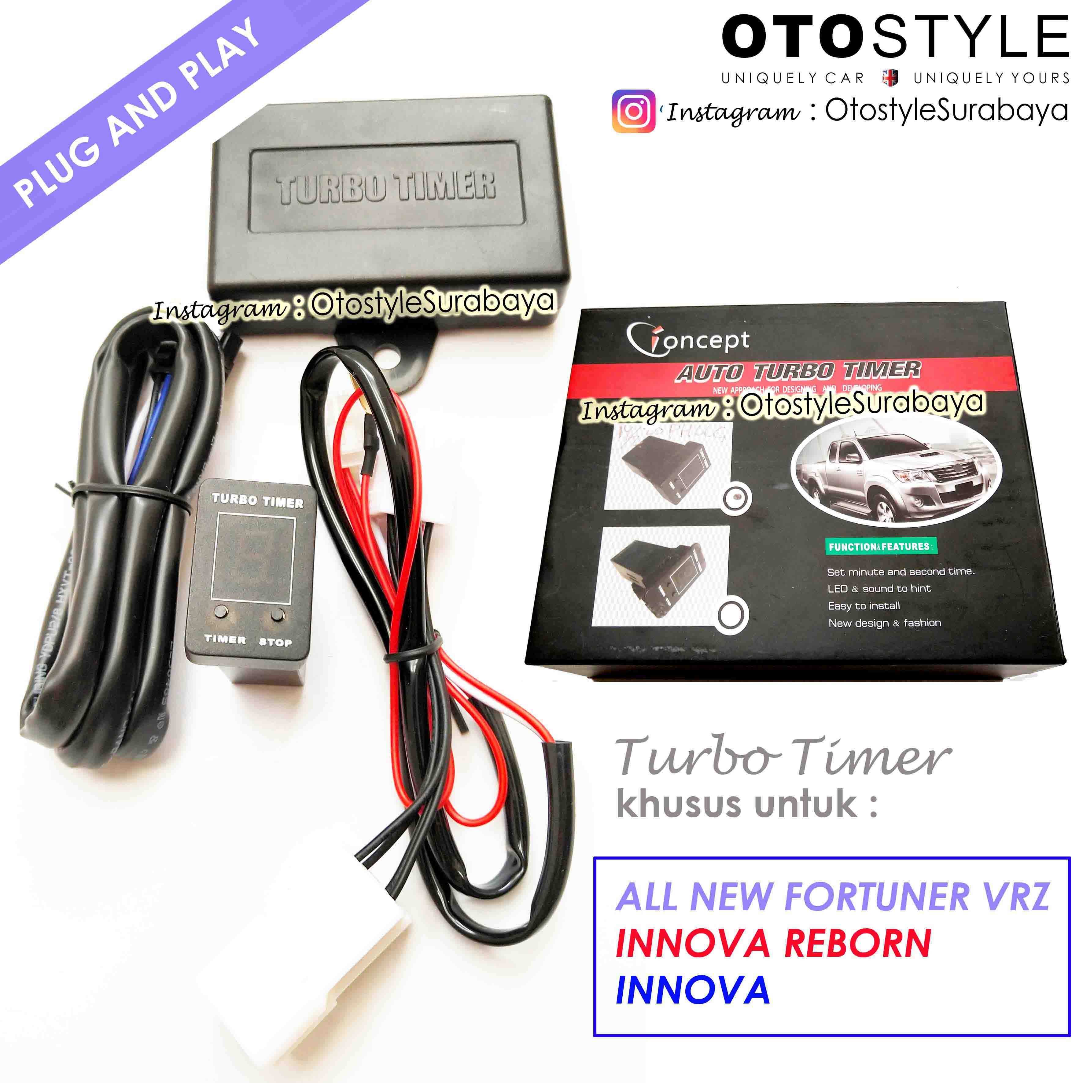Turbo timer All new Innova , innova , all new Fortuner , Pajero 2020 PLUG and PLAY Harga 875,000 rupiah*Gratis Ongkir