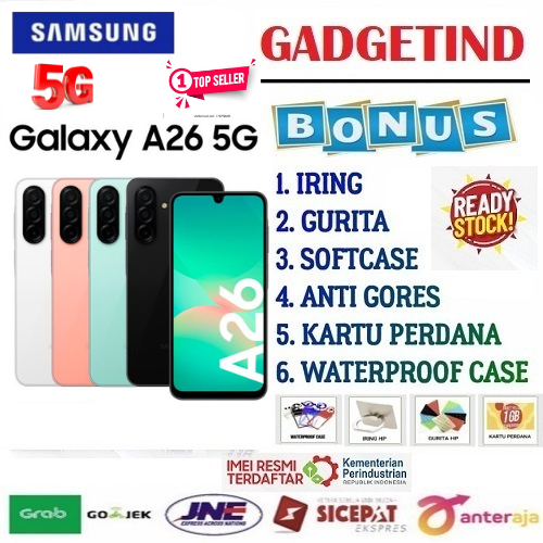 Sale Samsung Galaxy A26 5g [8/256] - Galaxy Ai | Ai Smartphone | 5000Mah Battery Harga  3,285,000 Ringgit*Penghantaran Percuma
