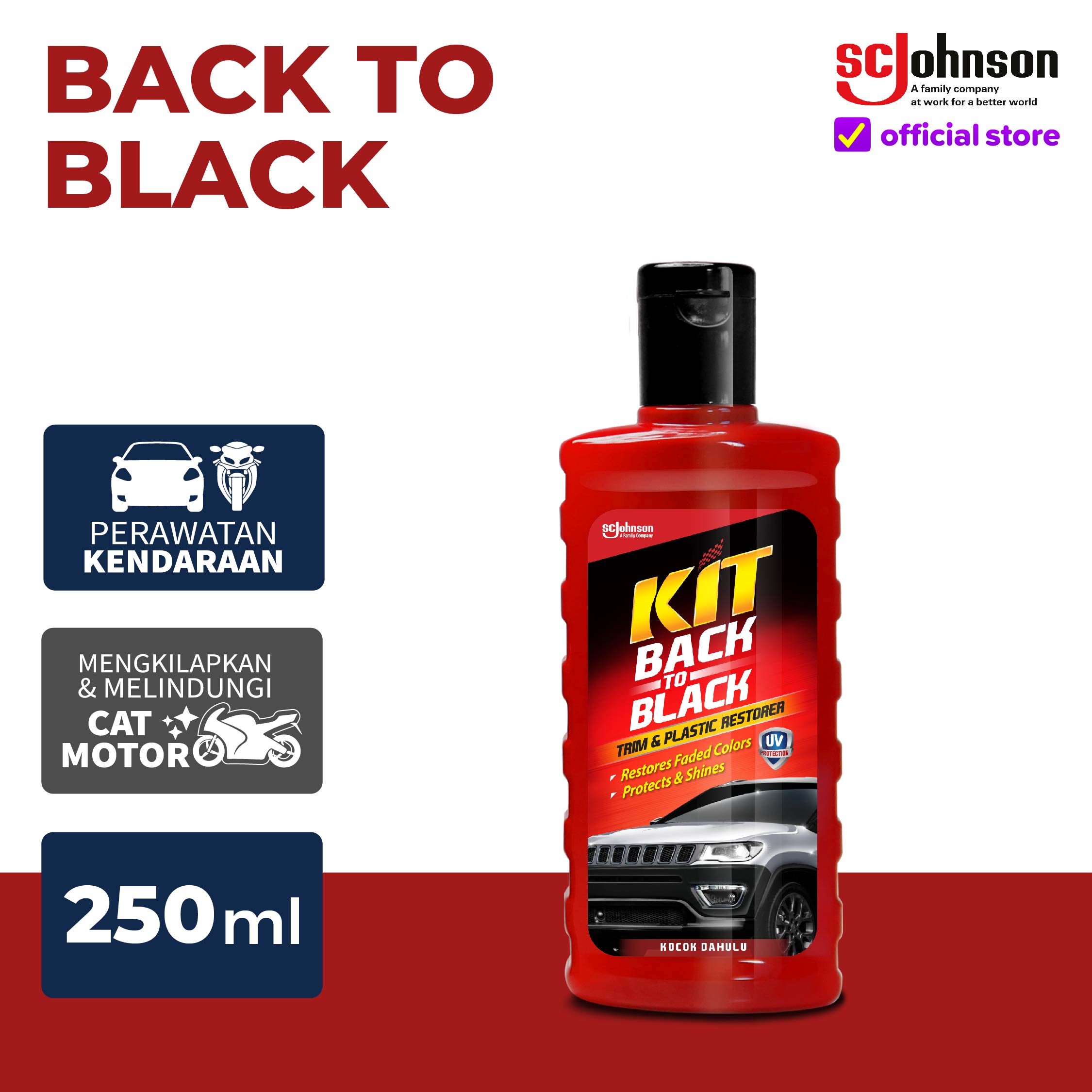 Kit Back to Black 250ml Harga 70,070 Ringgit*Penghantaran Percuma
