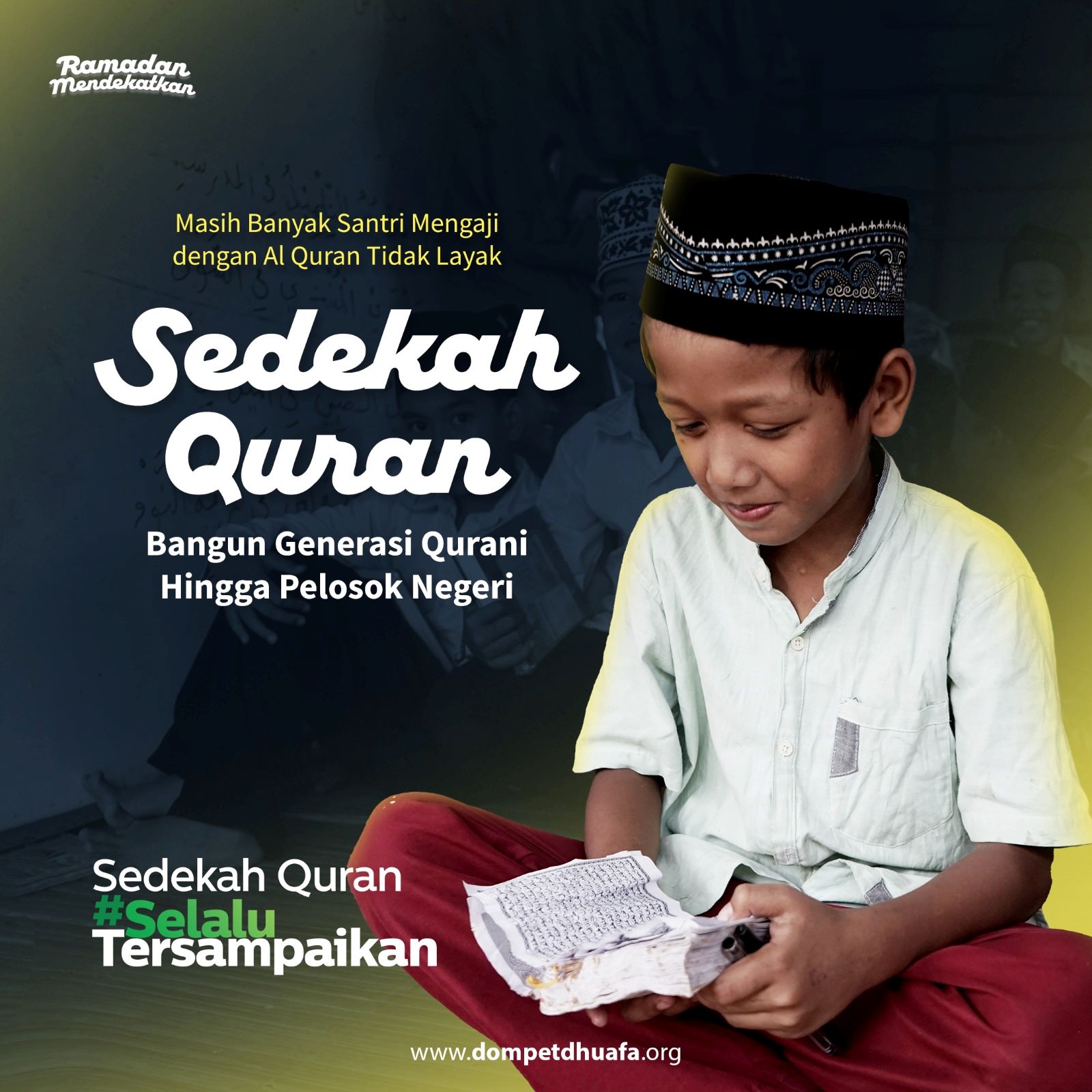 Sedekah Al-Qur'an - Dompet Dhuafa Harga 10,000 rupiah*Gratis Ongkir
