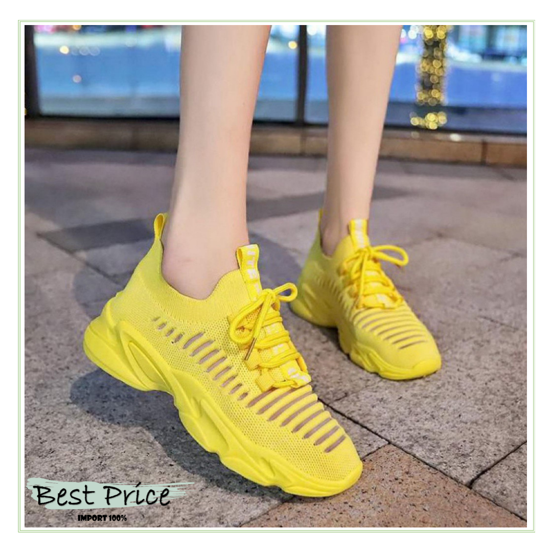 [COD/Bayar ditempat] Bestprice.store B100 Sepatu Korea Casual Woman Sport Shoes Sepatu Import Sepatu Bertali