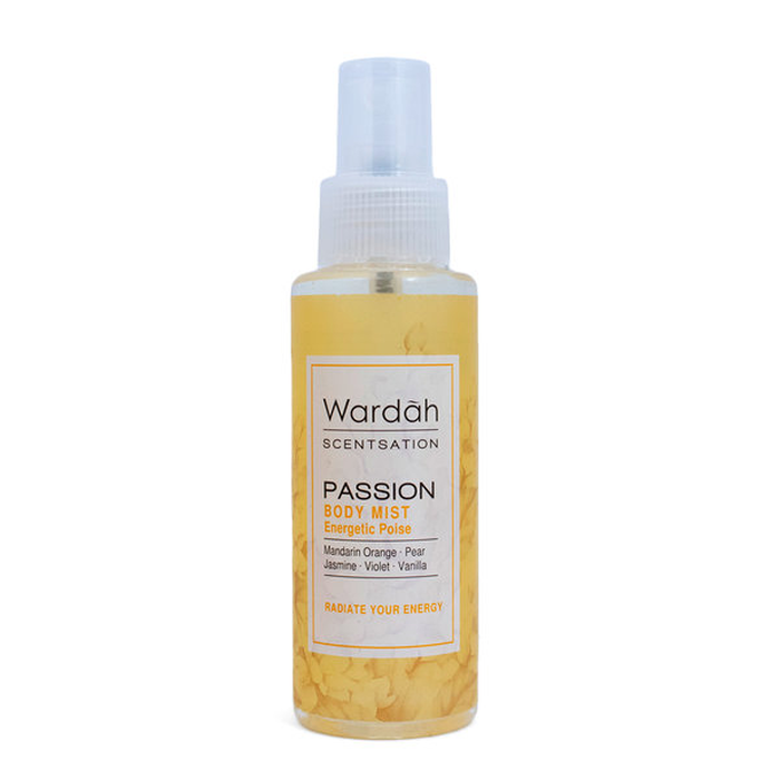 wardah body mist passion