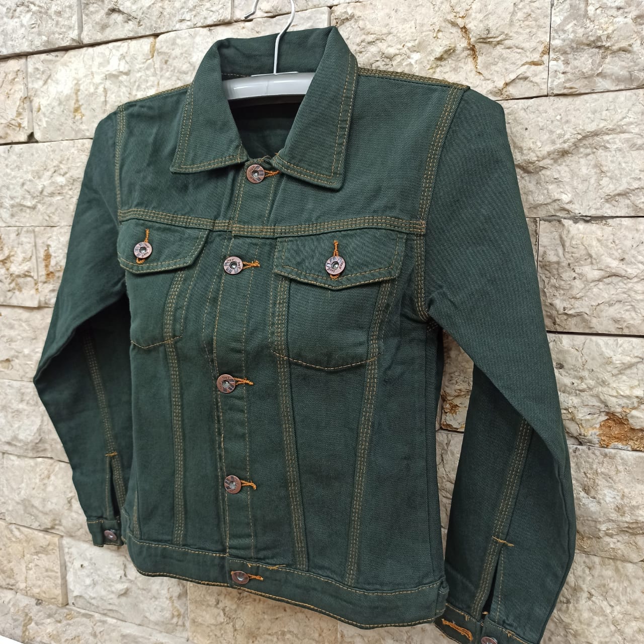 UK_JAKET JEANS KERAH WANITA_JAKET LEVIS 