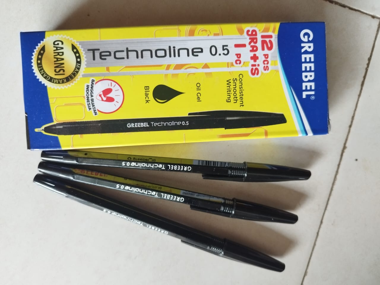 Pen / Pulpen Greebel Technoline 0.5 Pulpen Stationery 12 Set Pulpen  Standard 0.5Mm Pulpen Berkualitas Tinggi Pulpen Untuk Kegiatan Sehari-Hari  - Lazada | Lazada Indonesia