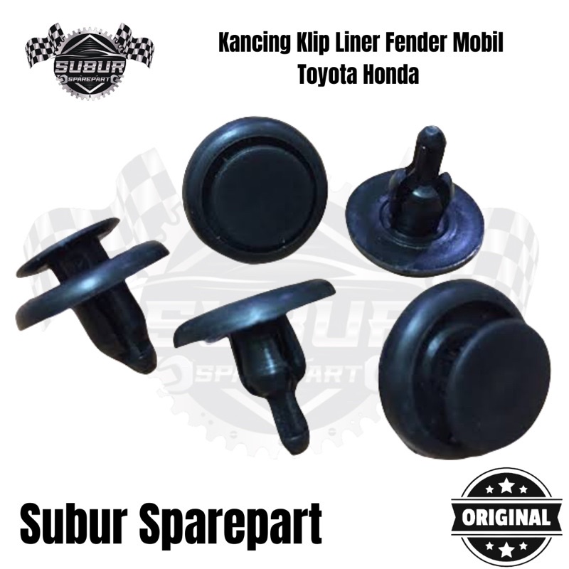 Kancing klip liner fender mobil toyota honda Harga 5,500 rupiah*Gratis Ongkir