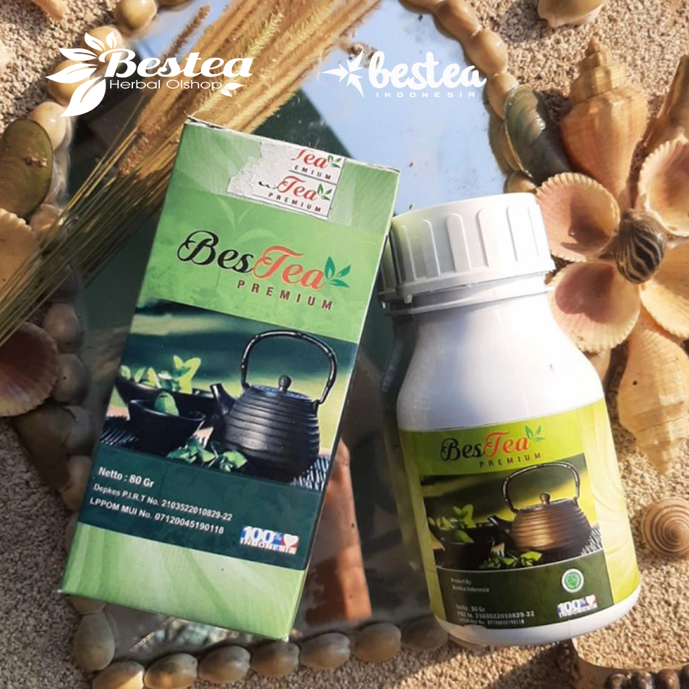Bestea Teh Hitam Premium Herbal Penurun Kolesterol 80 gr