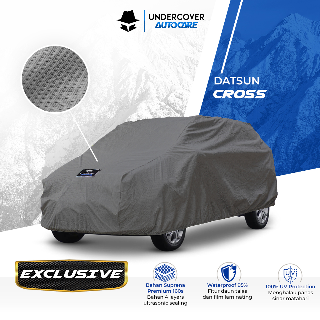 Undercover Autocare - Cover Mobil Datsun Cross Exclusive Harga 1,131,000 rupiah*Gratis Ongkir
