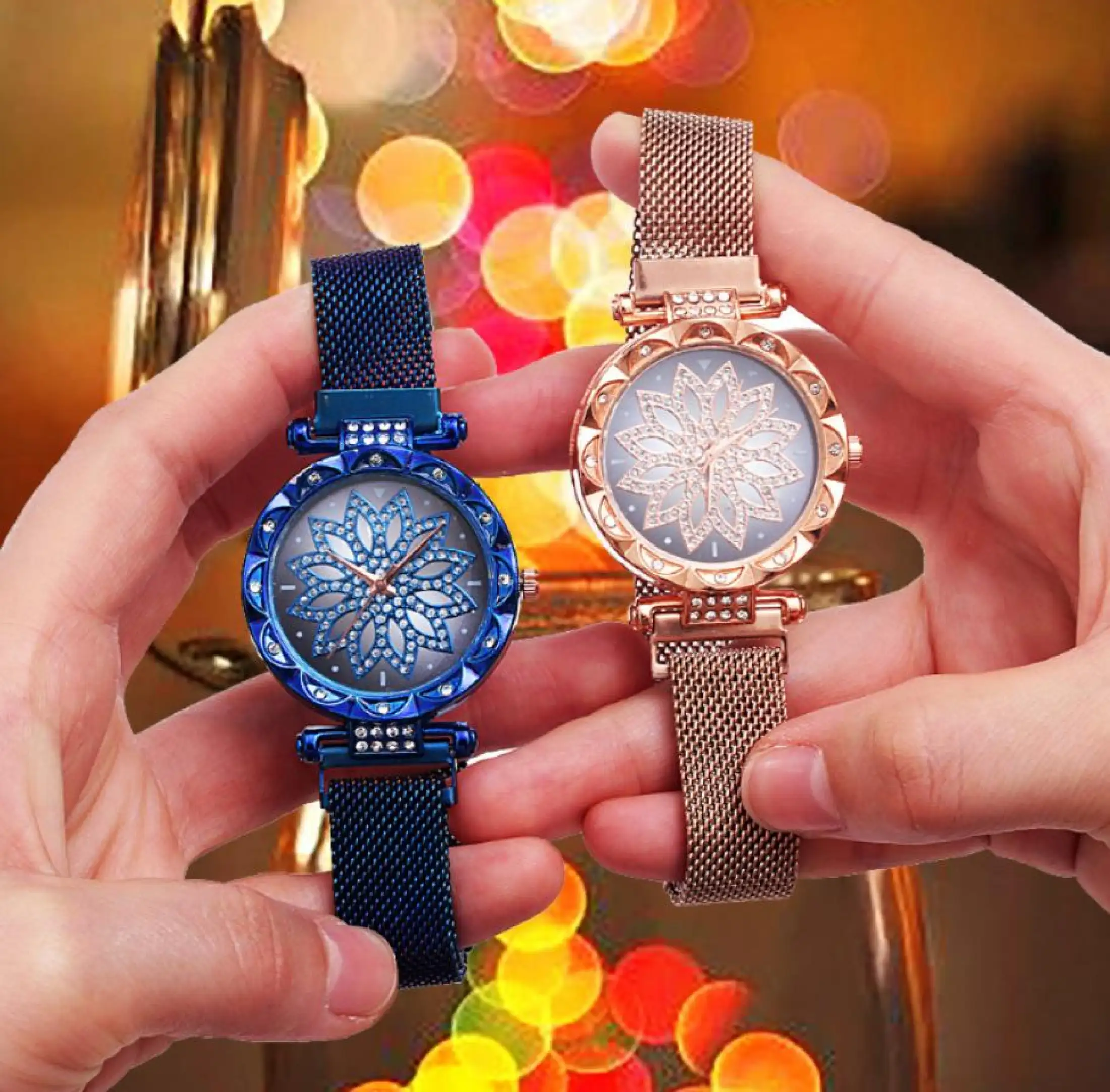 Cod Jam Flower Diamond Tali Magnet Jam Tangan Wanita Terbaru Jam Tangan Korea Jam Tangan Remaja Jam Tangan Dewasa Lazada Indonesia