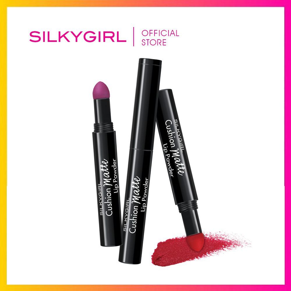 cushion matte lip powder silkygirl