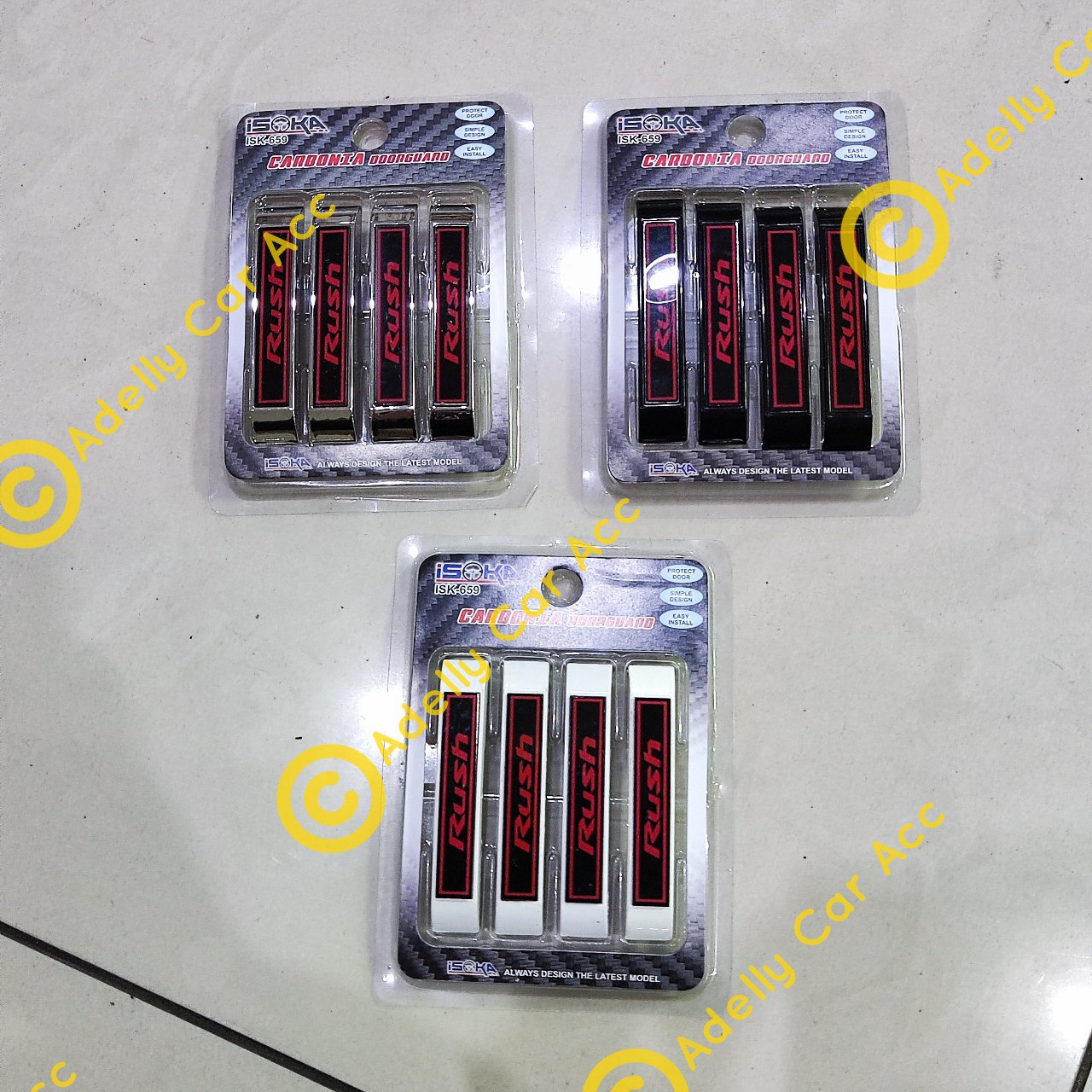 Door Guard / Pelindung Pintu Mobil Toyota Rush ISK 659 Harga 45,000 rupiah*Gratis Ongkir