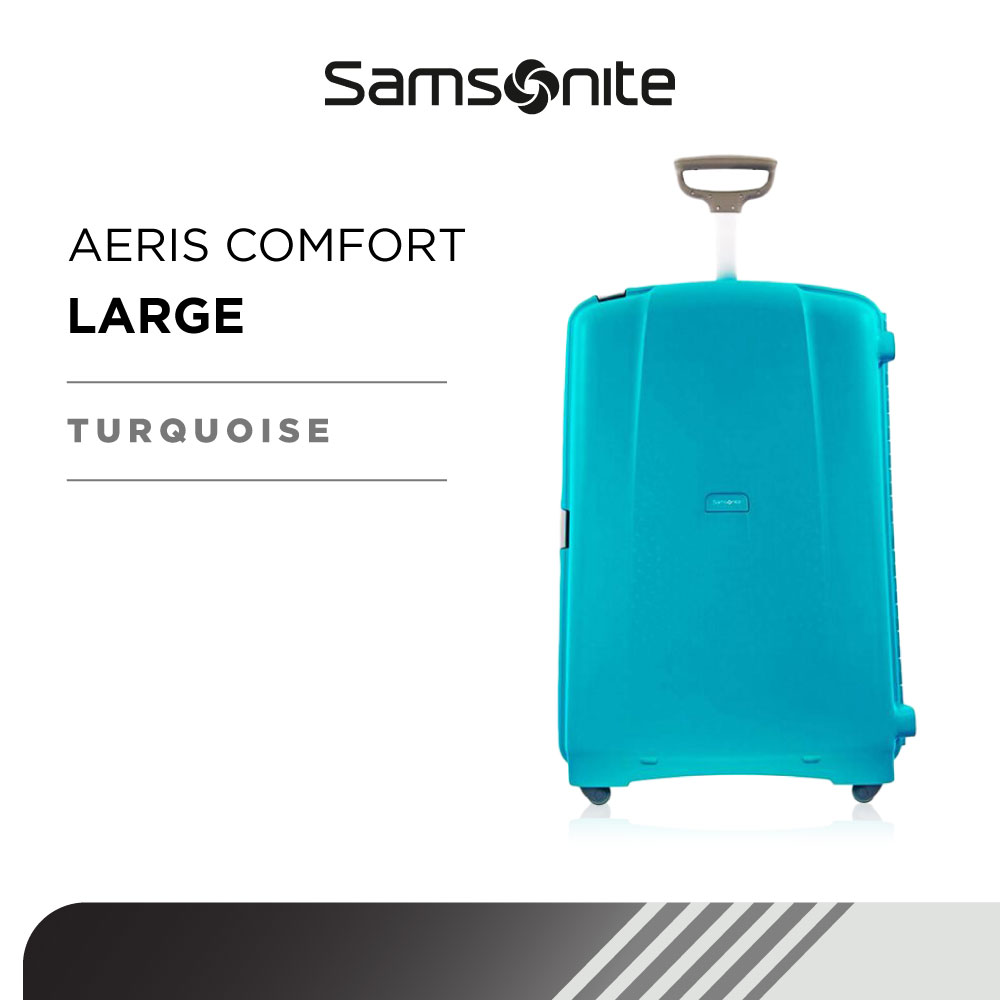 Lazada Indonesia - Samsonite Koper Hardcase Aeris Comfort Large 28 inch – Turquoise