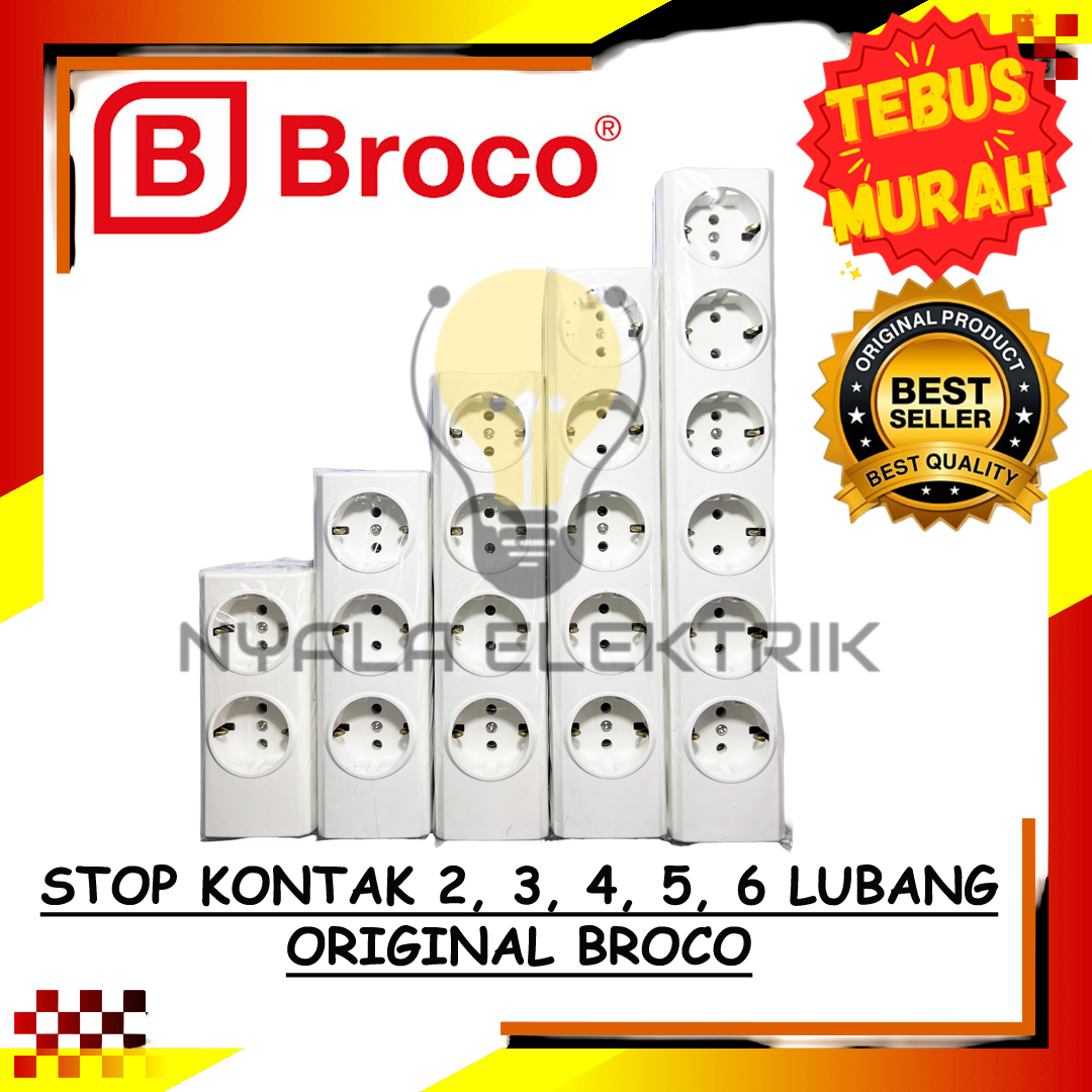 Jual Stop Kontak On Off Broco Terbaru - Nov 2024 | Lazada