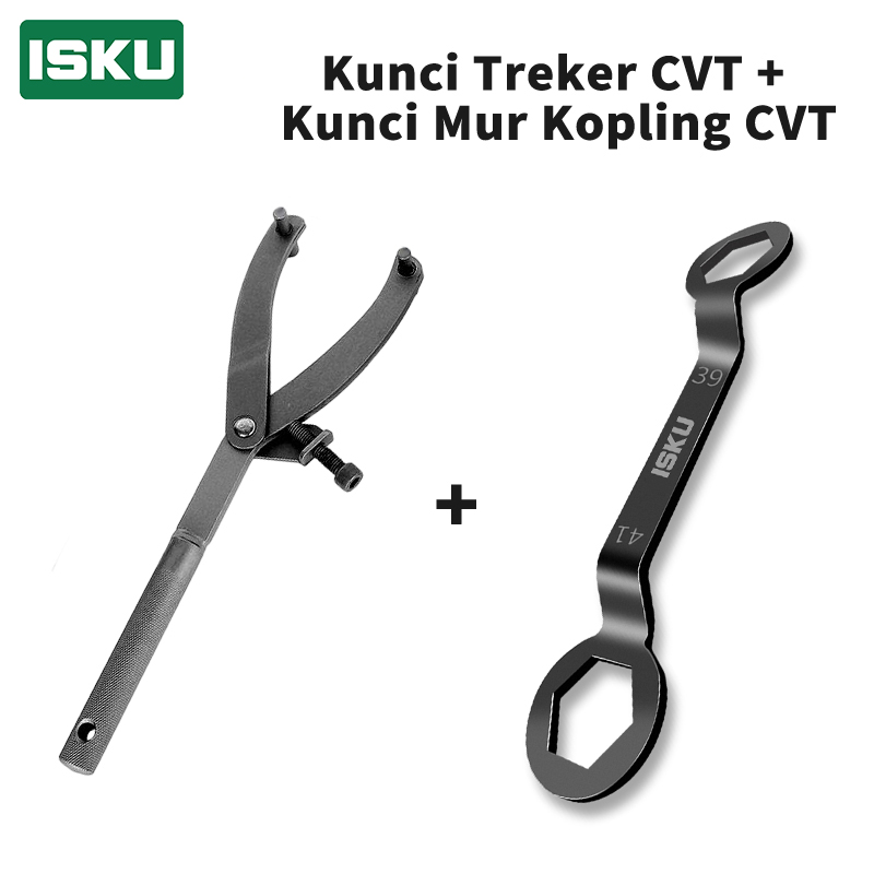 IKU package set of 2PCs clutch Holder + CVT lock 39x41 motor Matic Troker CVT flying wheel Harga 109,000 rupiah*Gratis Ongkir