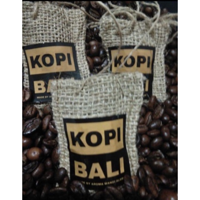 Pewangi Mobil KOPI BALI Mini Gantung Parfum Aroma Pengharum Ruangan Black coffee Harga 6,354 rupiah*Gratis Ongkir