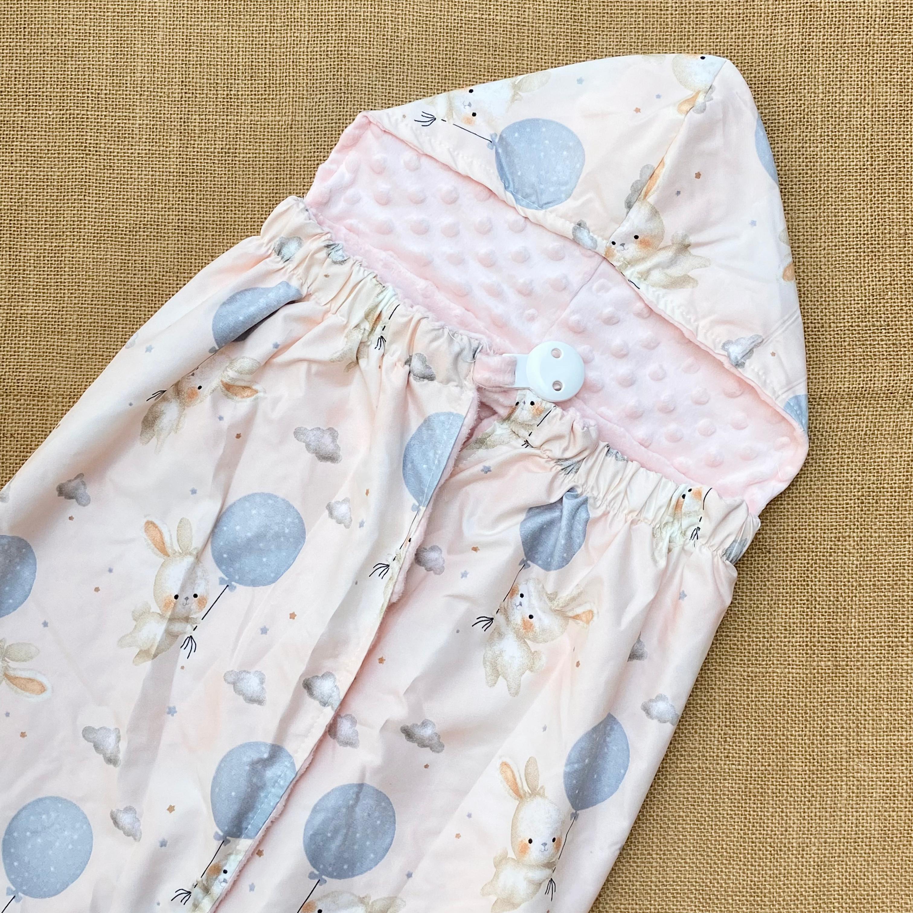 Selimut Bayi Baru Lahir Selimut Topi Bayi Onthego Blanket Selimut Onthego Bayi - ASYAM BABY WEAR