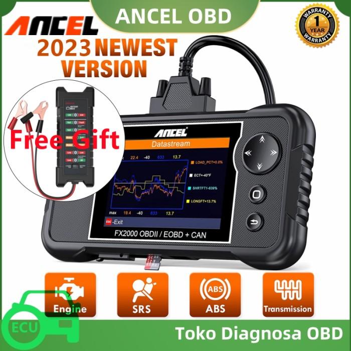 ANCEL FX2000 4 SISTEM OBD2 SCANNER MOBIL UNTUK TOYOTA/HONDA/VW - KANR Harga 2,490,000 rupiah*Gratis Ongkir