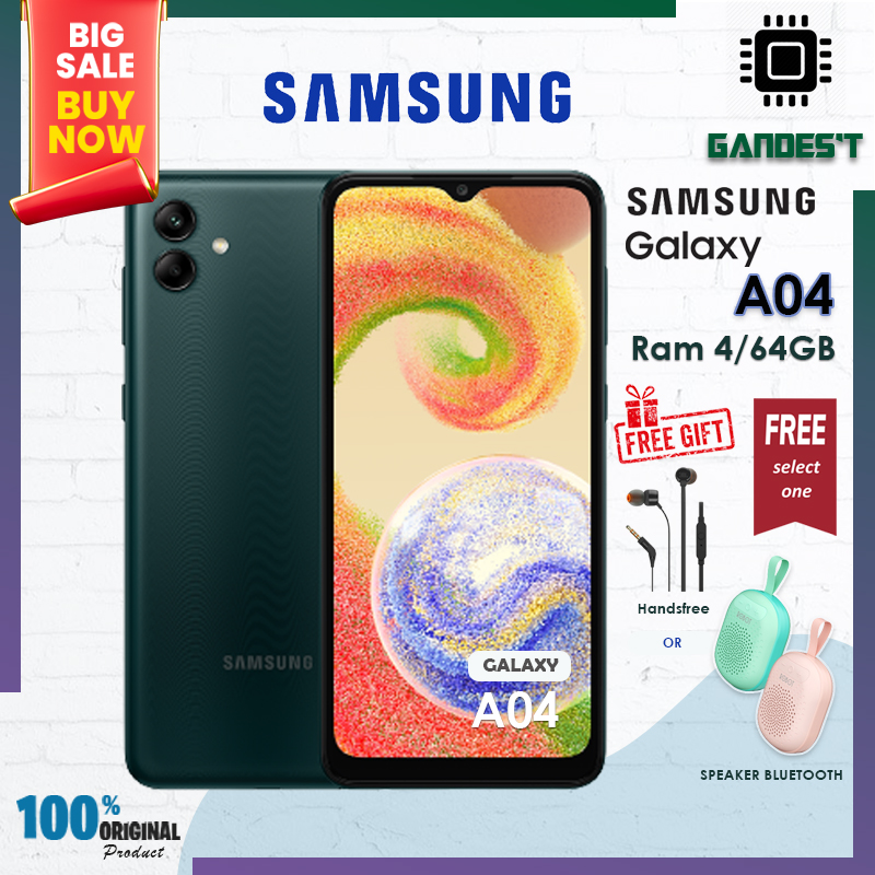 SAMSUNG GALAXY A04 4/64 Harga 1,799,000 rupiah*Gratis Ongkir