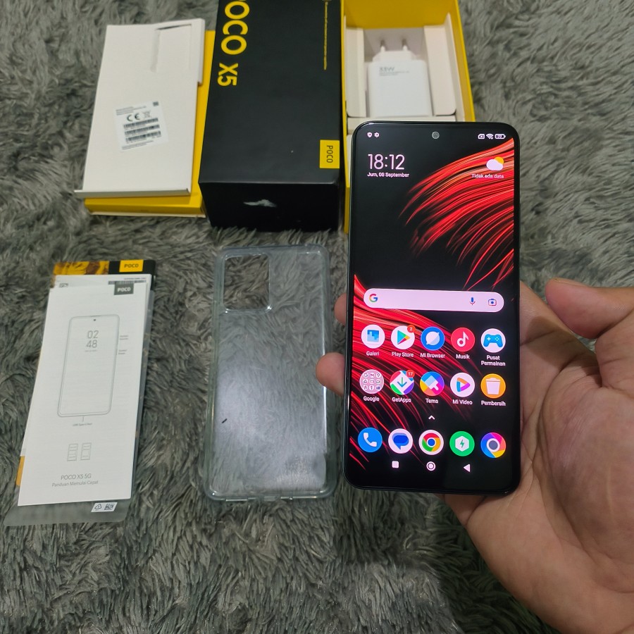 Cheap Xiaomi Poco X5 8/256Gb | X5 5g 6/128Gb Full Set Harga 1,912,000 rupiah*Gratis Ongkir