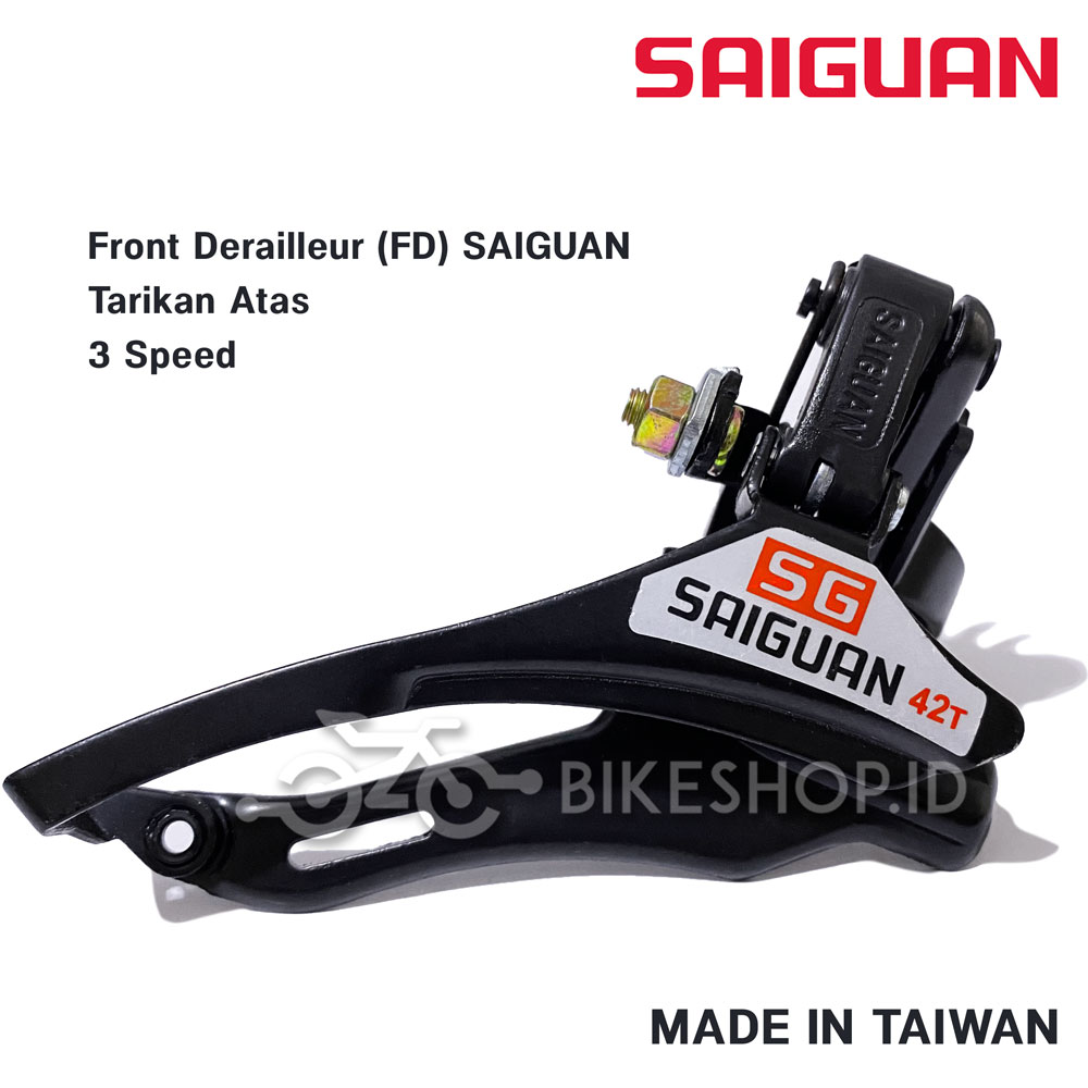 Front Derailleur FD Kapalan Sepeda Taiwan Tarikan Atas Saiguan