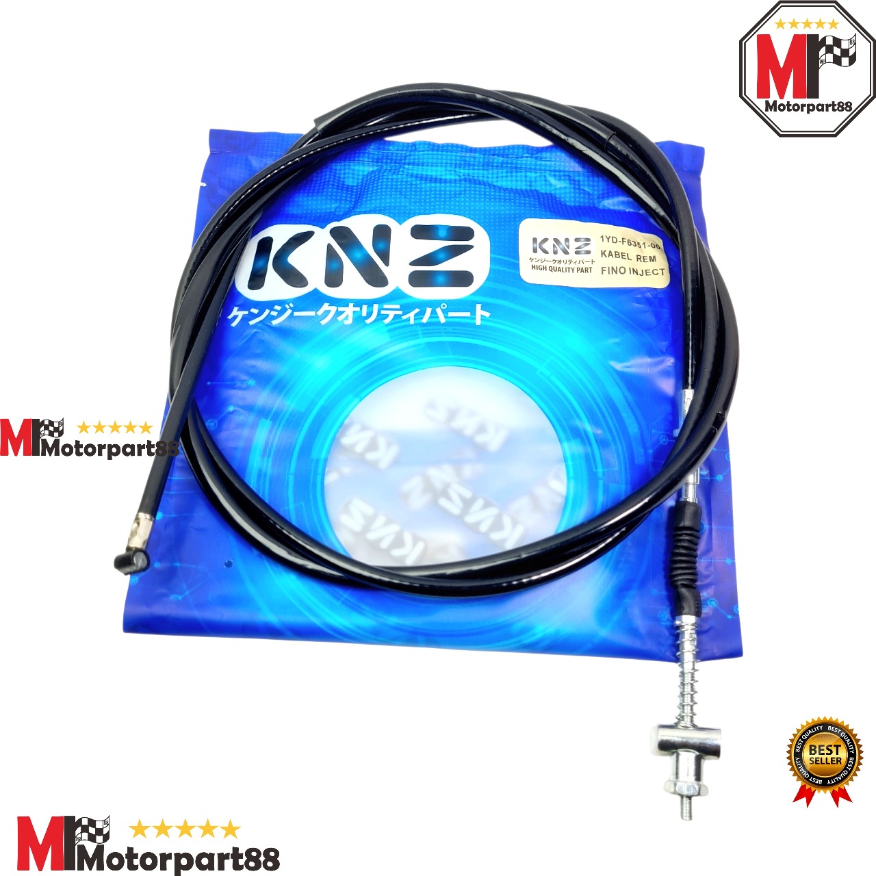 Yamaha Fino injection brake strap cable fi 1yd KNZ Harga 20,925 rupiah*Gratis Ongkir