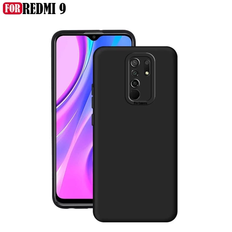 Case Hp Murah Xiaomi Redmi Black Matte Case Pro Camera Premium