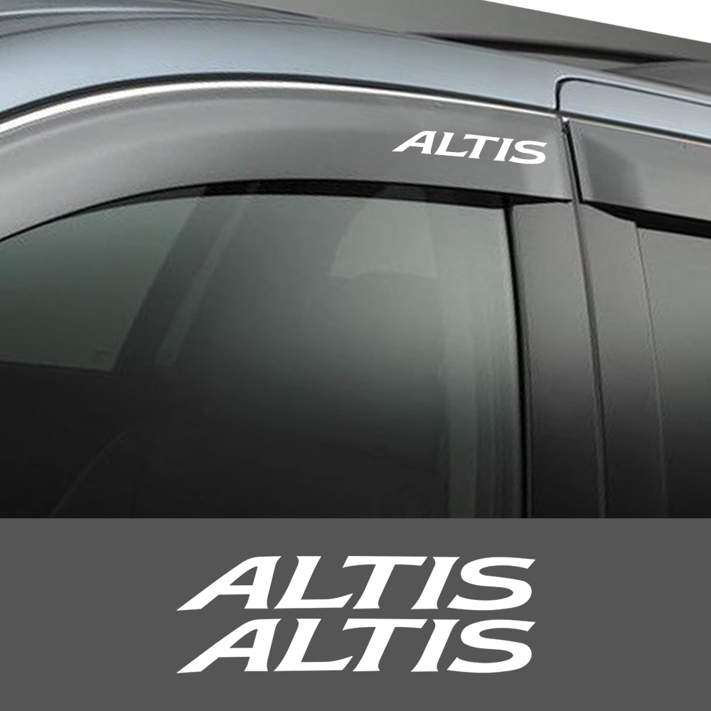 Stiker Talang Air Mobil Toyota Corolla Altis - Car Visor Decal Sticker Harga 10,000 rupiah*Gratis Ongkir