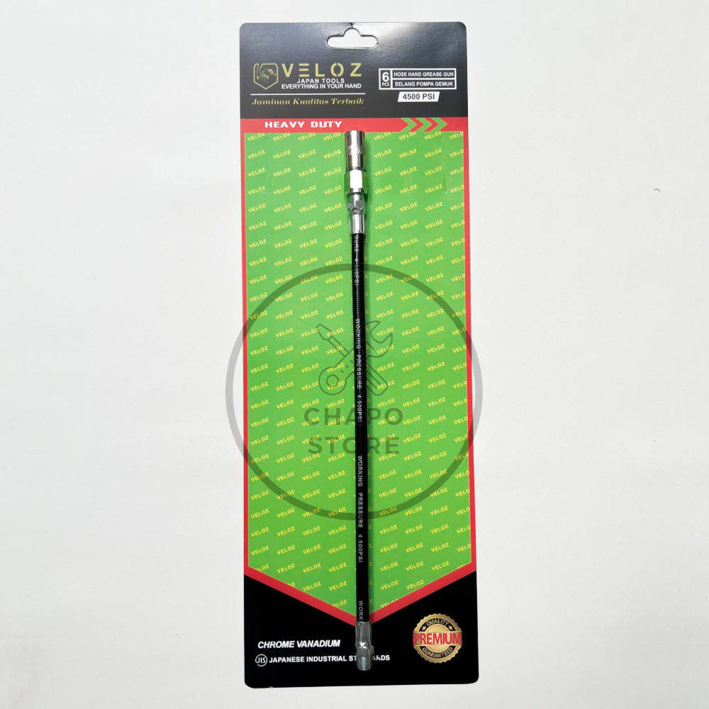 Veloz selang pompa oli gemuk stempet ecer hose hand grease gun Harga 23,750 rupiah*Gratis Ongkir