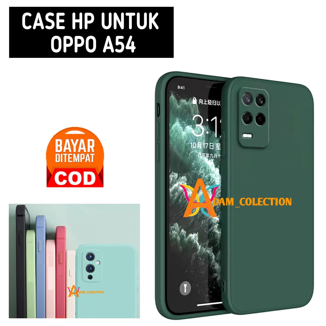 casing hp oppo a54 polos