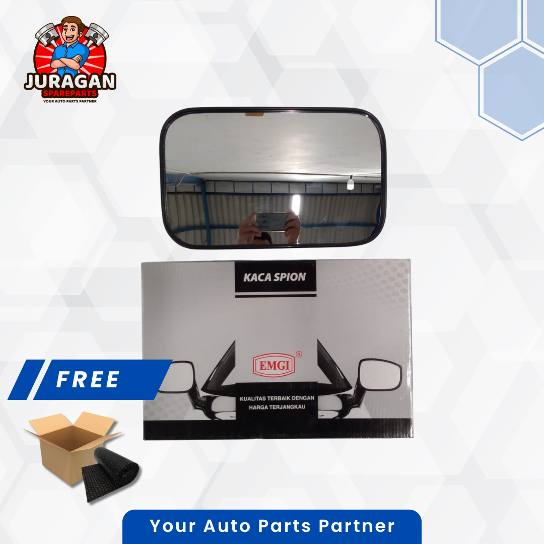 Kaca Spion Mirror Mobil Toyota Rino Ps 125 / Mobil Hino Dutro - Bisa Dipakai Kanan Dan Kiri (Harga Satuan) Original Merk Emgi 2001- Murah - Cod Bisa Dibayar Di Tempat Harga 48,700 Ringgit*Penghantaran Percuma